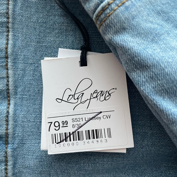 Lindsey High-Rise Cropped Capri Pants Size 8/30 - Picture 2 of 6